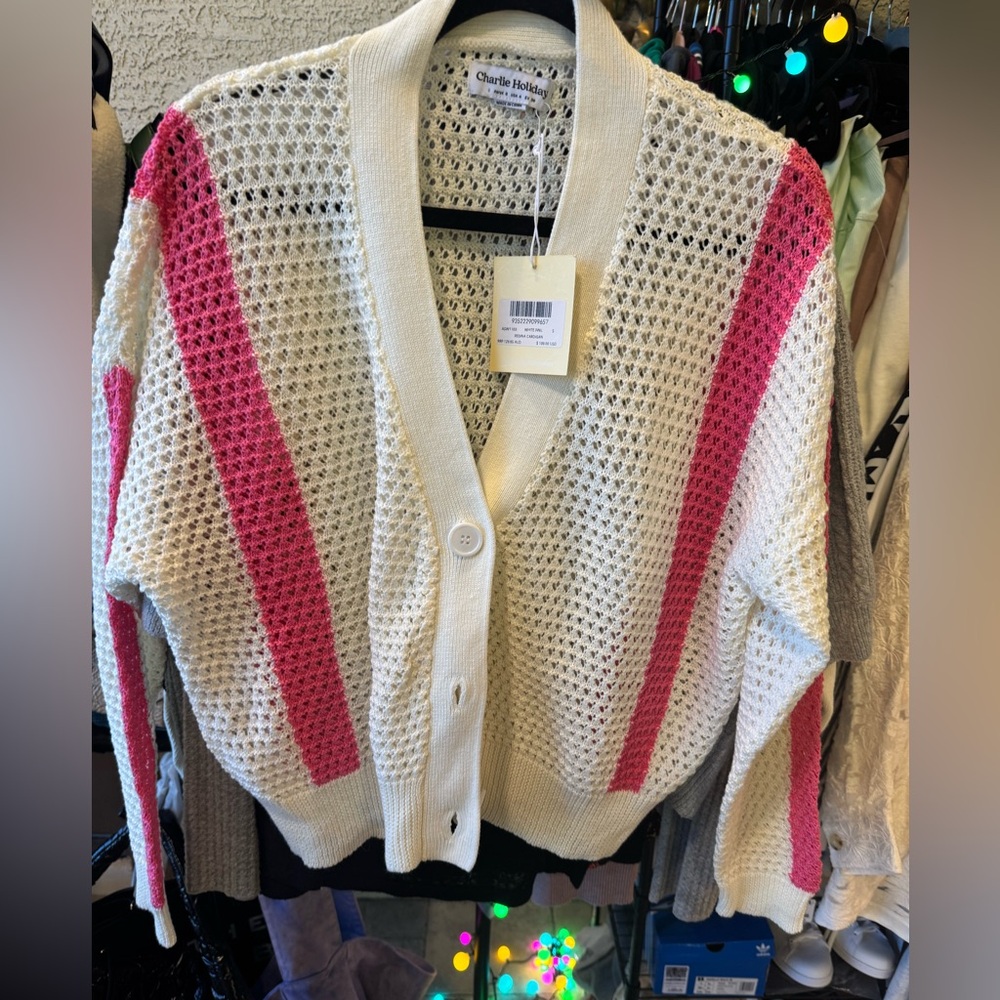 NWT Charlie Holiday for Anthropologie Cardigan